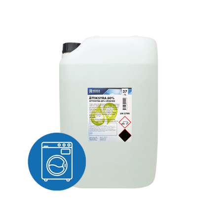 ttiksyra 60% lsning, 27 kg*